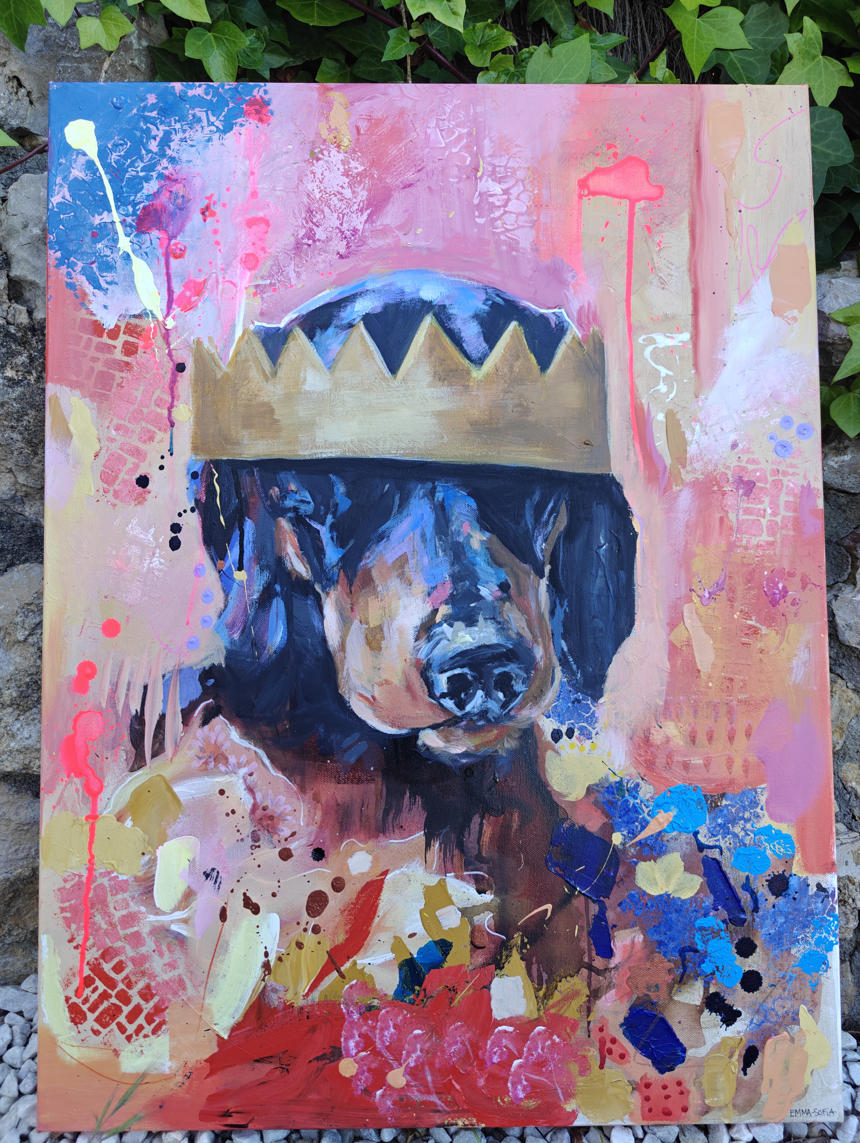 Crown original painting