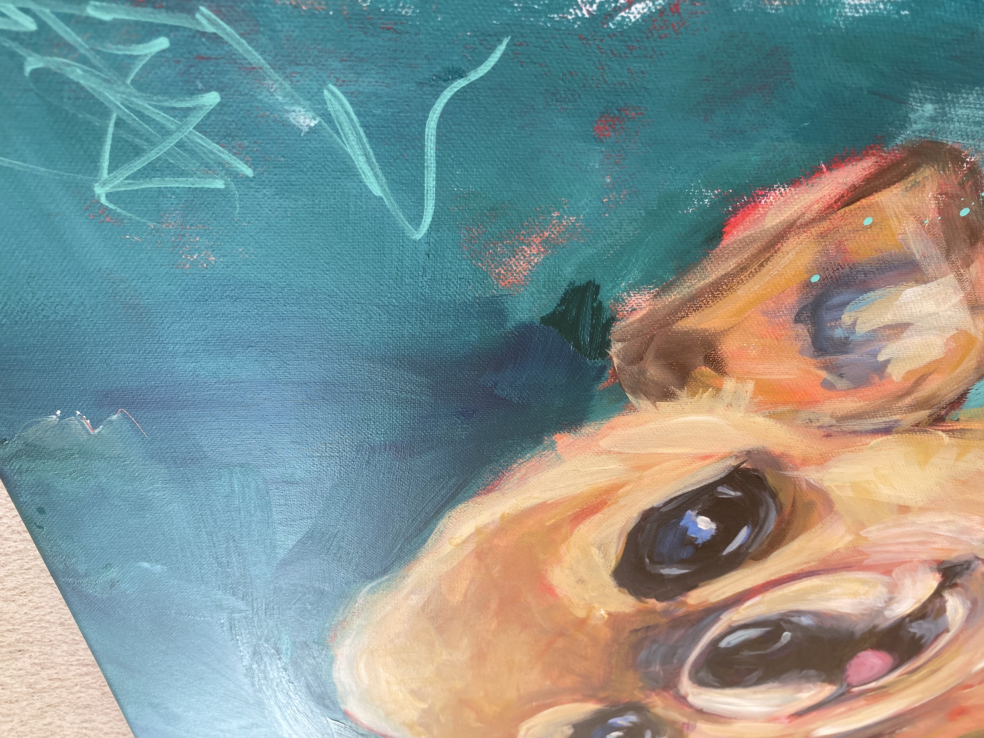 The Boss original painting