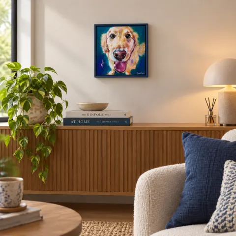 The Golden Retriever room view