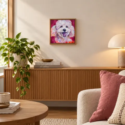 The Poodle room view